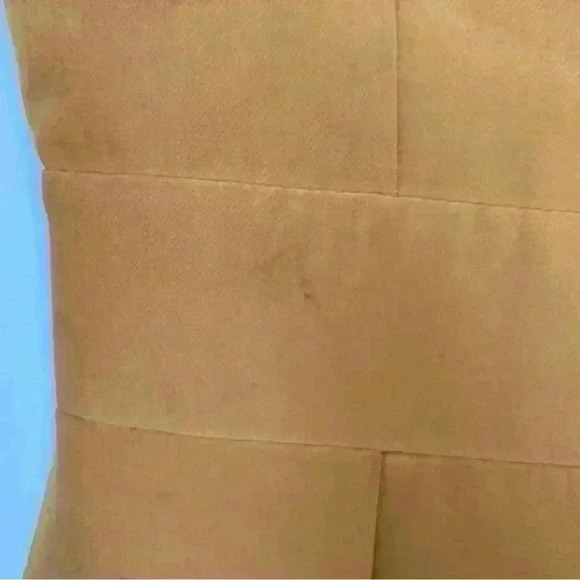 Tall Paper Dolls Gold Dress With Pleated Hem.Size 6 - Picture 6 of 12